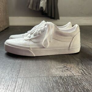 Vans Old Skool white checkered